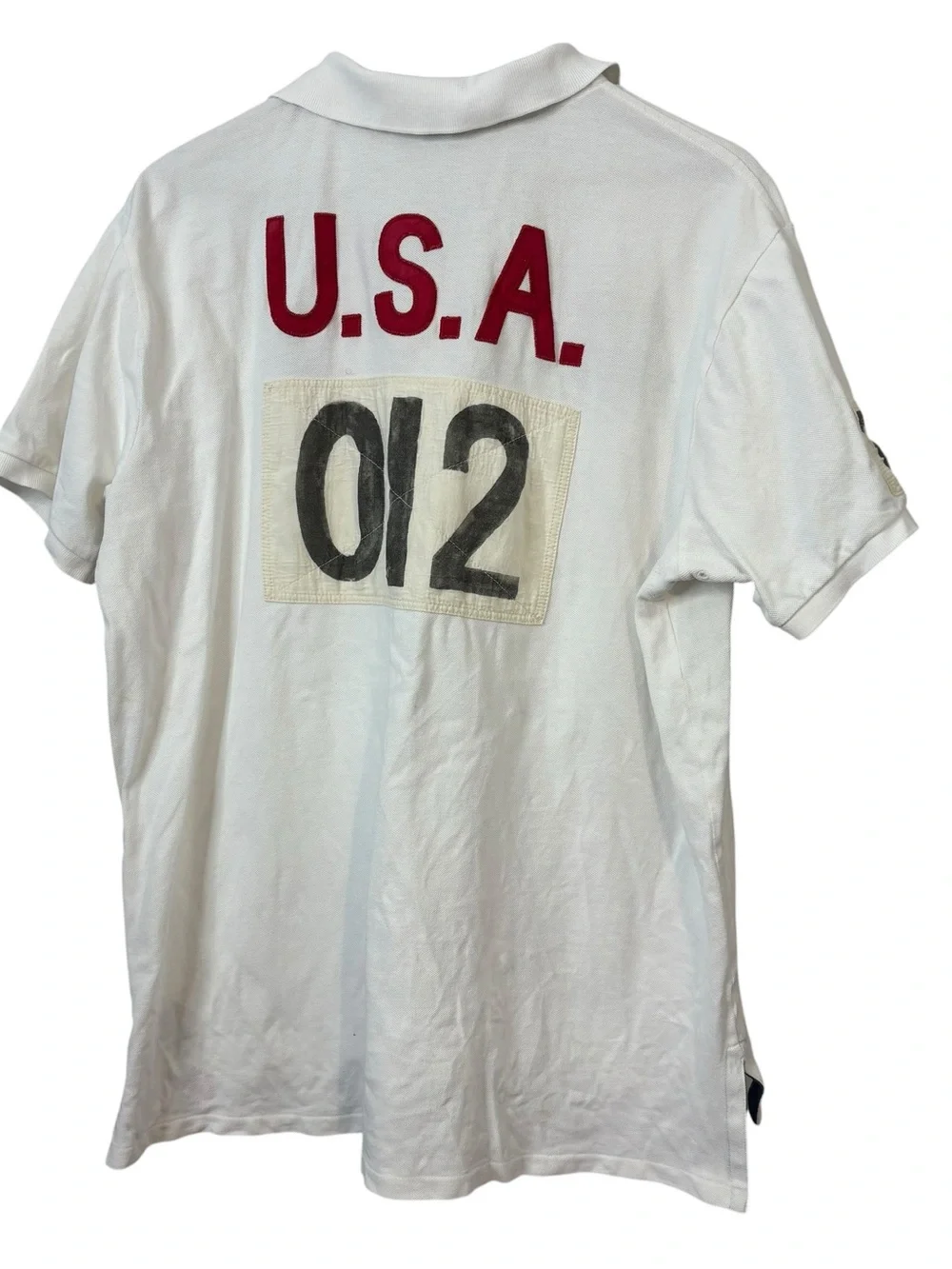 Vintage Ralph Lauren United States/British Polo Big Pony Track Field 012 XXL